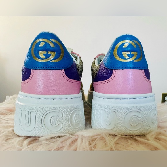 Gucci GG Sneaker 'Beige Multi Monogram' - Size 38+ - Picture 5 of 10
